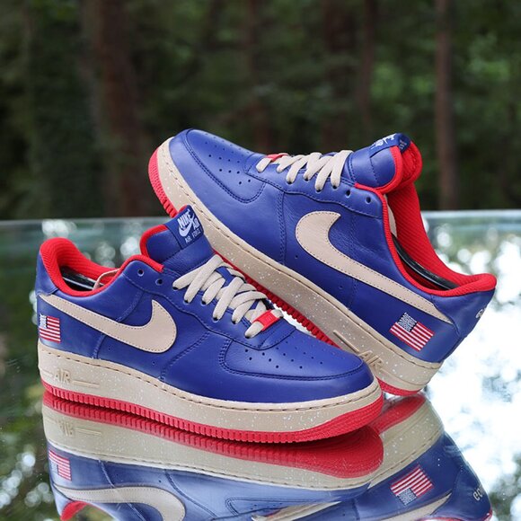 Nike Air Force 1 Low ID By You USA Flag - Picture 7 of 15